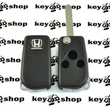 Корпус выкидного автоключа для Honda (Хонда) 3 кнопки, лезвие HON66
