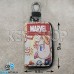 Ключница карманная Marvel (эко-кожа, на молнии, с карабином, с кольцом)