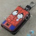 Ключница карманная Spider-Man (эко-кожа, на молнии, с карабином, с кольцом)