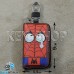Ключница карманная Spider-Man (эко-кожа, на молнии, с карабином, с кольцом)