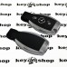 Смарт ключ для MERCEDES (мерседес) 2 кнопки чип BGA 433 MHz