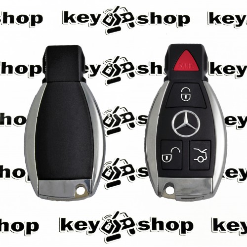 Смарт ключ для MERCEDES (мерседес) 3+1 кнопки чип BGA 315 MHz