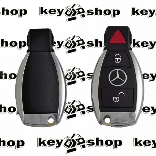Смарт ключ для MERCEDES (мерседес) 2+1 кнопки чип BGA 315 MHz