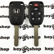 Оригинальный ключ для Honda (Хонда) 5+1 кнопки, id46(PCF7961/315MHz)