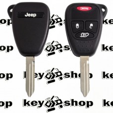 Ключ для Jeep (Джип) 3 кнопки + 1, чип ID46 (PCF7941), 315 MHz