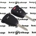 Ключ для Jeep (Джип) 3 кнопки + 1, чип ID46 (PCF7941), 315 MHz