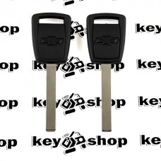 Корпус авто ключа под чип для Chevrolet (Шевролет), лезвие HU100