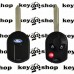   Корпус авто ключа для Ford (Форд),3 кнопки с лезвием FO38R