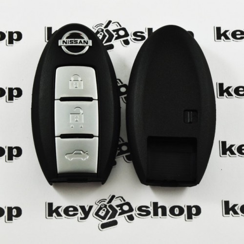 Корпус смарт ключа для NISSAN (Ниссан) 3 ― кнопки, (без лезвия)