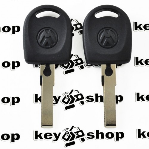 Корпус авто ключа под чип для VOLKSWAGEN (фольксваген), лезвие HU66
