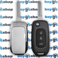 Корпус выкидного ключа RENAULT (Рено) 3 кнопки, лезвие HU179FH