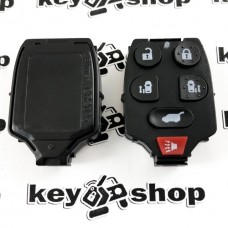 Корпус под микросхему Honda (Хонда) - 5 кнопок + 1 кнопка (panic)
