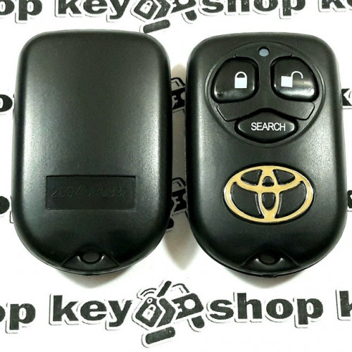 Корпус пульта для Toyota (Тойота) 3 кнопки