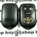 Корпус пульта для Toyota (Тойота) 3 кнопки