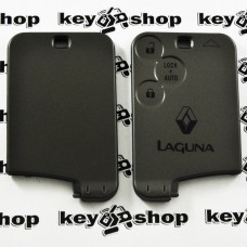 Корпус смарт карты для RENAULT LAGUNA (Рено Лагуна) 3 -кнопки, (без лезвия)