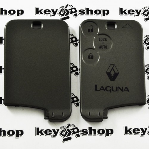Корпус смарт карты для RENAULT LAGUNA (Рено Лагуна) 3 -кнопки, (без лезвия)