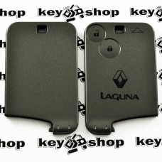 Корпус смарт карты для RENAULT LAGUNA (Рено Лагуна) 2 -кнопки, (без лезвия)