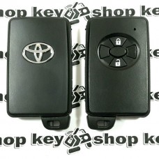 Корпус смарт ключа для Toyota RAV4, Corolla, Yaris, Auris (Тойота РАВ4, Королла, Ярис, Аурис) 2 кнопки