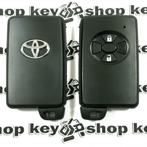 Корпус смарт ключа для Toyota RAV4, Corolla, Yaris, Auris (Тойота РАВ4, Королла, Ярис, Аурис) 2 кнопки