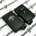 Корпус смарт ключа для Toyota RAV4, Corolla, Yaris, Auris (Тойота РАВ4, Королла, Ярис, Аурис) 2 кнопки