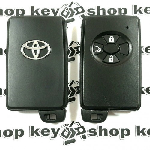Корпус смарт ключа для Toyota RAV4, Corolla, Yaris, Auris (Тойота РАВ4, Королла, Ярис, Аурис) 3 кнопки