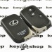 Оригинальный смарт ключ для LEXUS LX, RX, GX, GS (Лексус) 3 кнопки, p1:94, 433MHz, для авто с 2005 - 2008г. 