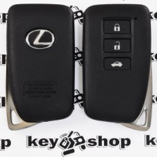   Корпус смарт ключа LEXUS (Лексус) RX, GX, LX, IS, GS, ES, LS, HS250H, CT200H - 3 кнопки