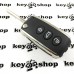 Оригинальный корпус выкидного автоключа Bentley (Бентли) 3 кнопки 