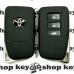 Корпус смарт ключа для TOYOTA (Тойота) 3 кнопки, под переделку, (Lexus Style)