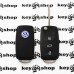Выкидной автоключ Volkswagen (Фольксваген) - 3 кнопки с микросхемой 1J0959753AH, с частотой 433 MHz