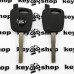 Корпус ключа под чип LAND ROVER (Ленд Ровер) лезвие HU101, тип 1