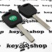 Корпус ключа под чип LAND ROVER (Ленд Ровер) лезвие HU92, тип 2 
