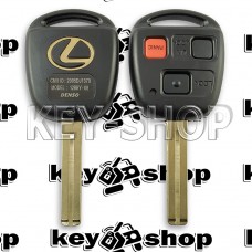 Авто ключ LEXUS (Лексус) 2 +1 кнопки, чип 4D68, (HYQ1512V) GX470, LX470, 315Mhz