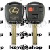 Авто ключ LEXUS (Лексус) 2 +1 кнопки, чип 4D68, (HYQ1512V) GX470, LX470, 315Mhz