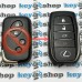 Корпус смарт ключа LEXUS (Лексус) с лезвием, 3 + 1 кнопки (под переделку)