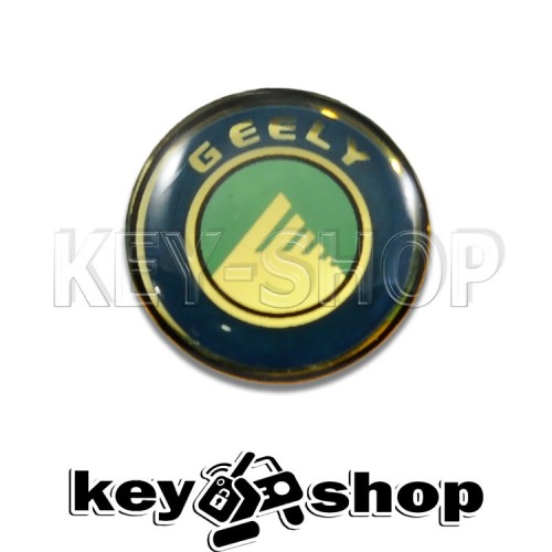 Логотип (зеленый) для авто ключа Geely (Джили)