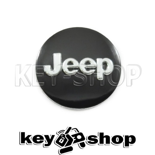 Логотип (черный) для авто ключа Jeep (Джип)