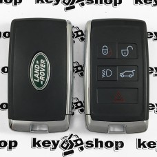 Смарт ключ для Land Rover (Ленд Ровер)  5 - кнопок, ID47, 433MHZ