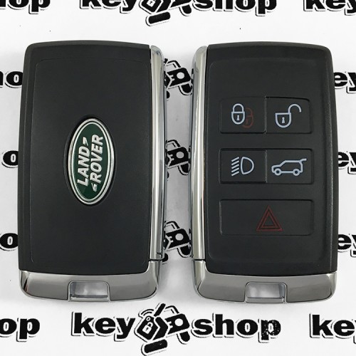 Смарт ключ для Land Rover (Ленд Ровер)  5 - кнопок, ID47, 433MHZ