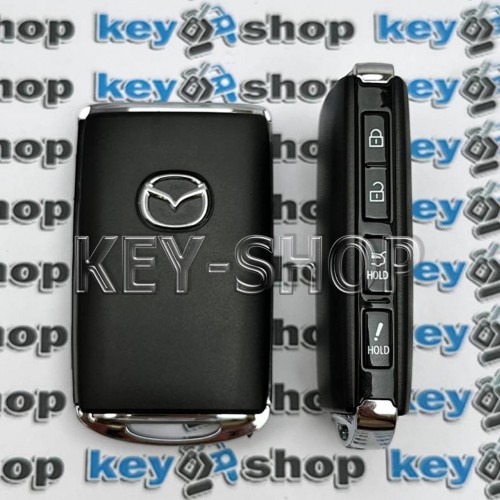  Корпус смарт ключа Mazda (Мазда) 3 кнопки + 1 (hold)