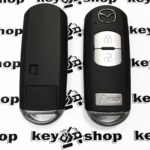   Оригинальный смарт ключ Mazda CX-5, CX-7, CX-9  (Мазда) 2 + 1 кнопки, с чипом ID 49, 315 MHZ 