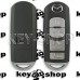 Cмарт ключ Mazda (Мазда) 4 кнопки, с чипом ID49, 315 MHZ