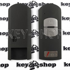 Корпус смарт ключа Mazda (Мазда) 2 кнопки + 1 (hold), (без лезвия)