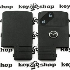 Корпус смарт карты Mazda (Мазда) 2 кнопки (без лезвия)