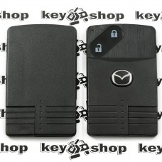 Корпус смарт карты Mazda (Мазда) 2 кнопки (с лезвием)