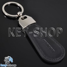 Кожаный брелок для авто ключей  MAZDA (Мазда)