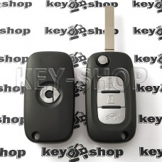   Корпус выкидного ключа Smart (Смарт) корпус 3 - кнопки, лезвие VA2