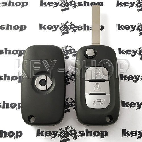    Корпус выкидного ключа Smart (Смарт) корпус 3 - кнопки, лезвие VA2