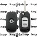 Выкидной ключ для MERCEDES Smart (Мерседес Смарт) 3 кнопки, лезвие VA2 (PCF7961M) / 433 MHz
