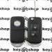 Корпус выкидного авто ключа MERCEDES C, S, SL, G-class (мерседес) 2 - кнопки, лезвие HU39 (Фиксация винтом)
